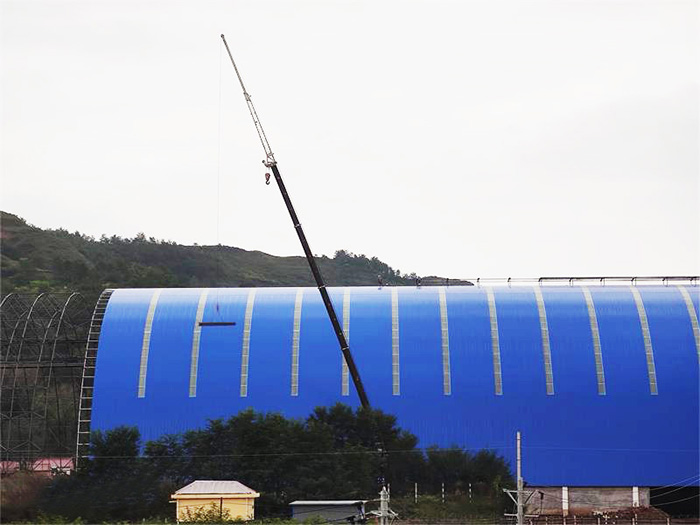 睢宁煤棚网架工程